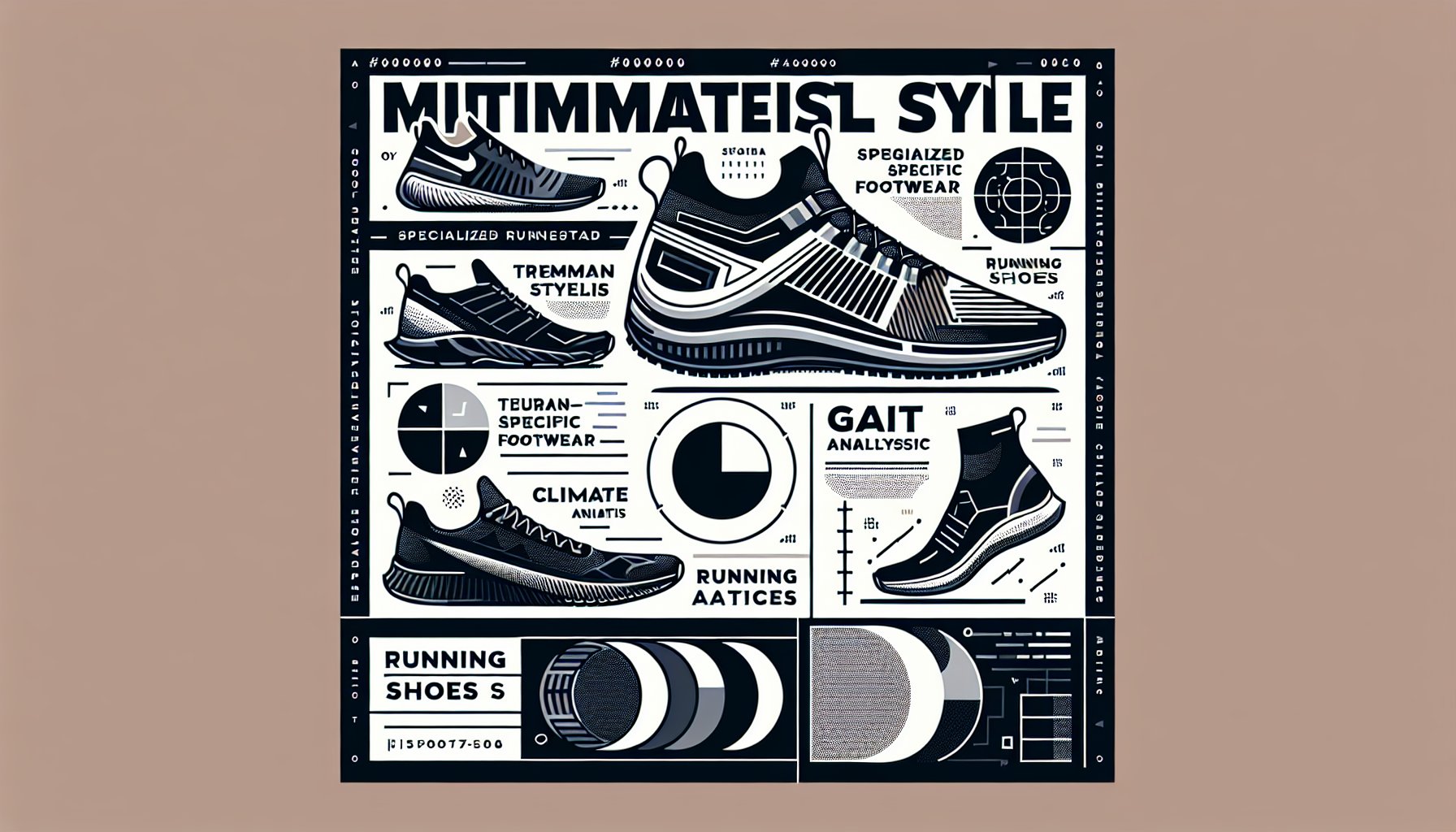 Specialized running shoes guide for terrain types, featuring gait analysis, fit tips, and climate-adaptive options.