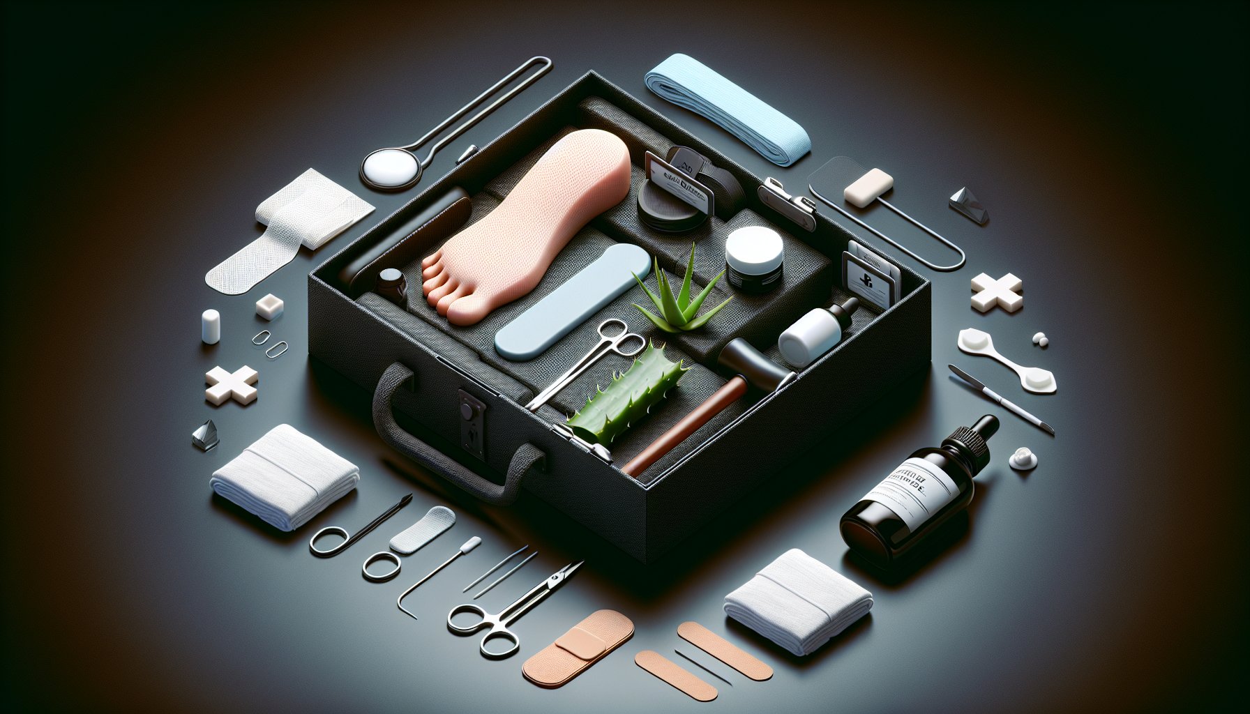 DIY foot care guide for making healing salve with aloe vera and natural remedies for effective wound care hygiene.