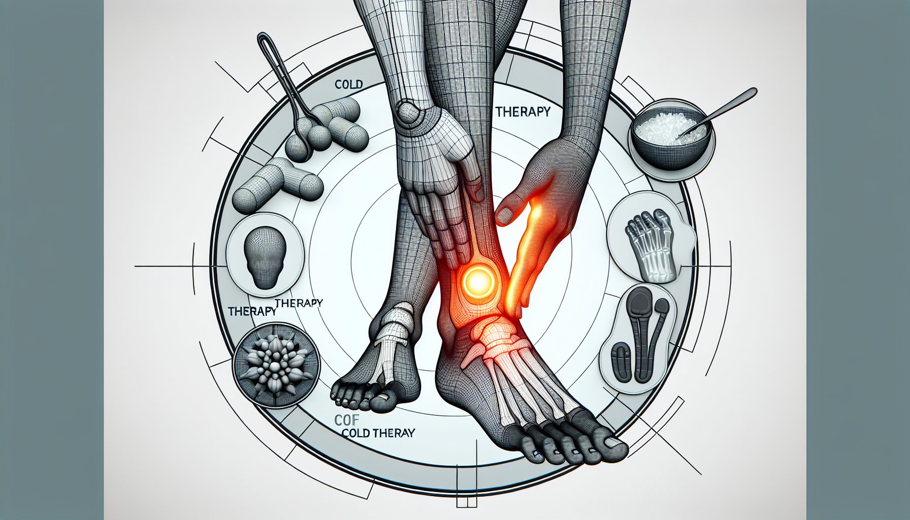 Hot and cold therapy techniques for effective arthritic foot pain relief and holistic arthritis management.
