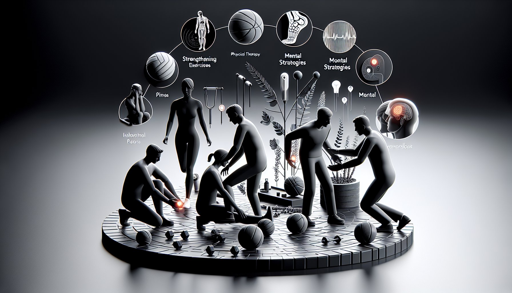 Tips for managing chronic ankle pain through physical therapy, strengthening exercises, mental strategies, and community support.