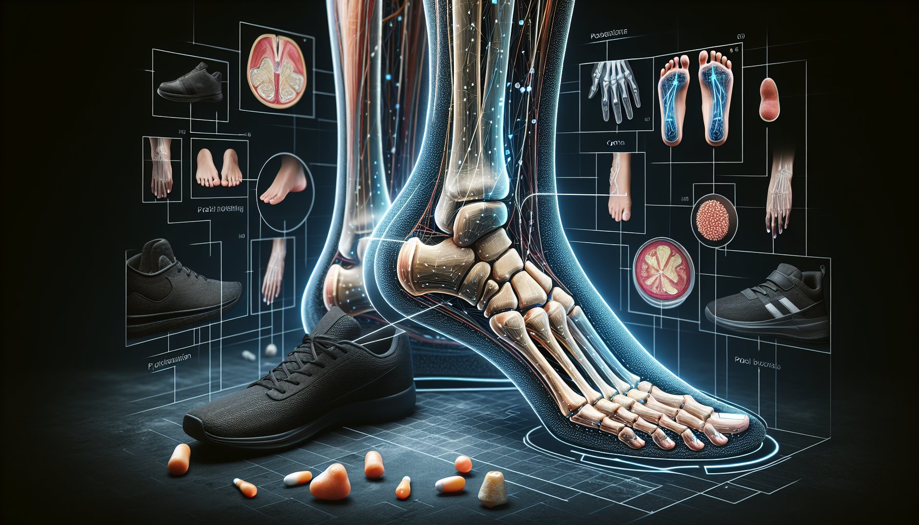 Guide on identifying and treating corns and calluses for better foot health, featuring footwear tips and podiatrist advice.