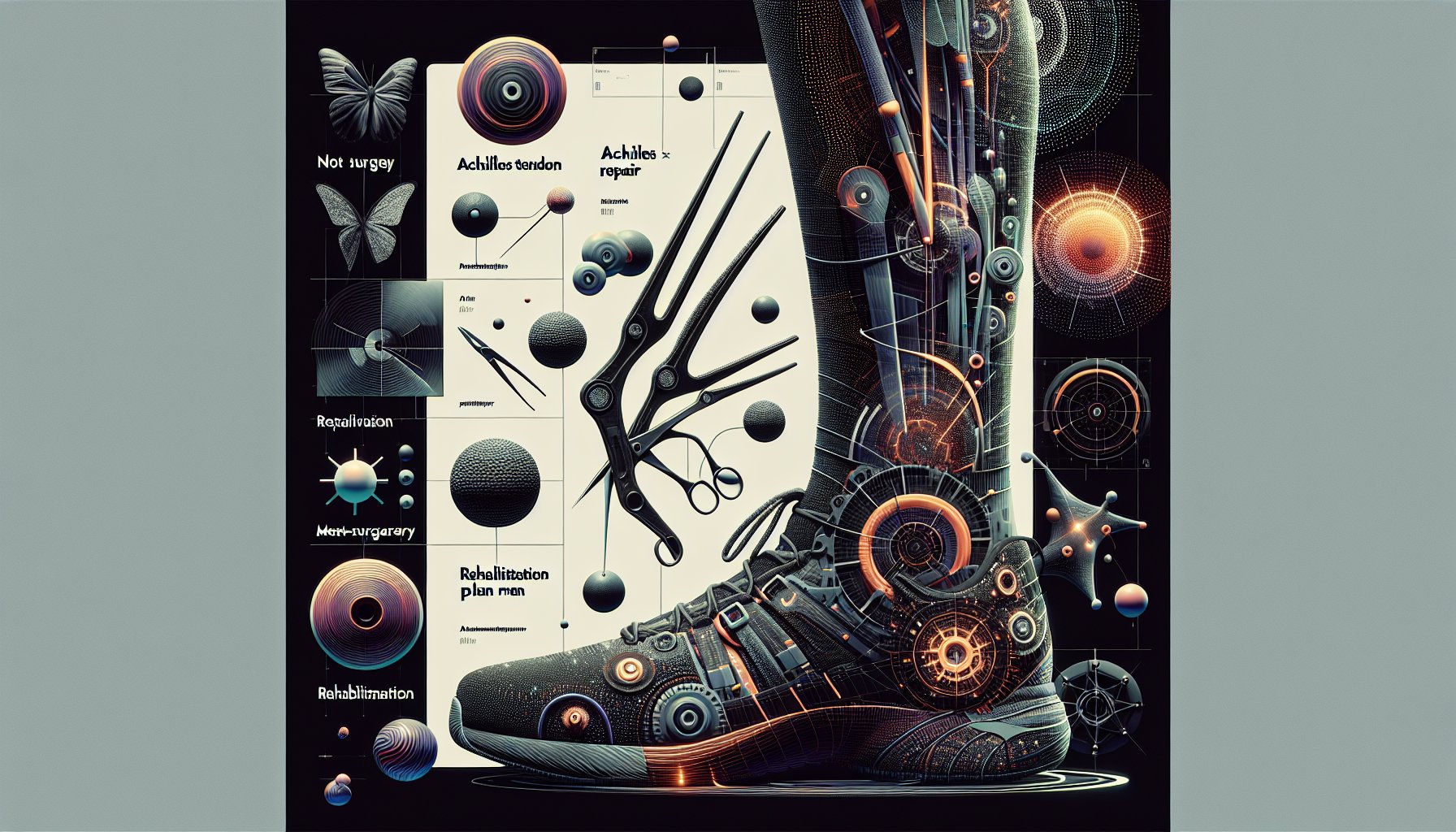 Guide to preventing complications post-Achilles tendon repair through recovery plans, mental resilience, and community support.