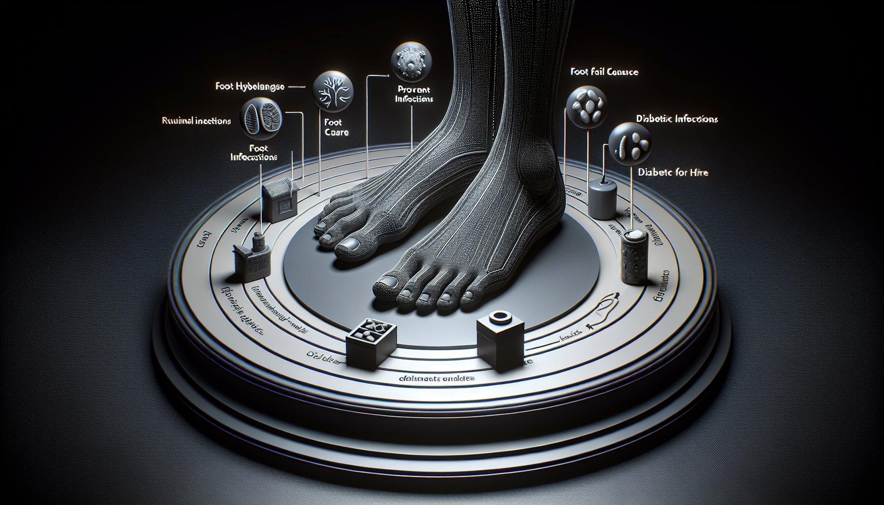 Daily foot care checklist for optimal hygiene: nail care, prevention of fungal infections, and diabetic foot health tips.
