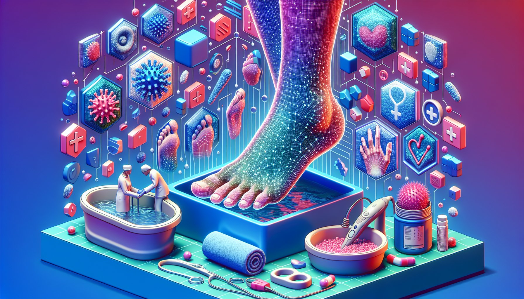 Expert tips on foot hygiene to prevent plantar fasciitis and fungal infections with smart foot baths and a daily care routine.