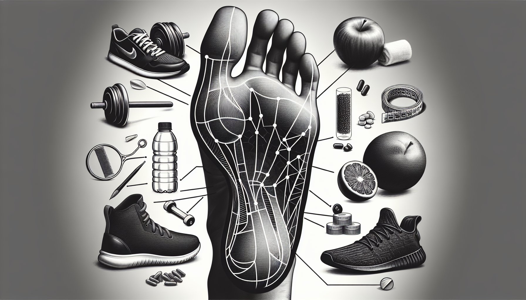 Daily foot care tips include proper footwear, hygiene, exercises, and nutrition for optimal foot health.