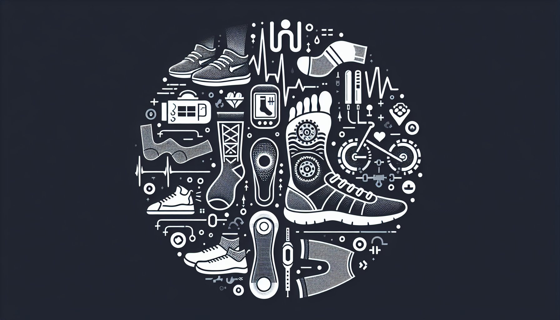 Essential tips for foot health in 2025: diabetes care, innovative footwear, diabetic socks, and fitness exercises.