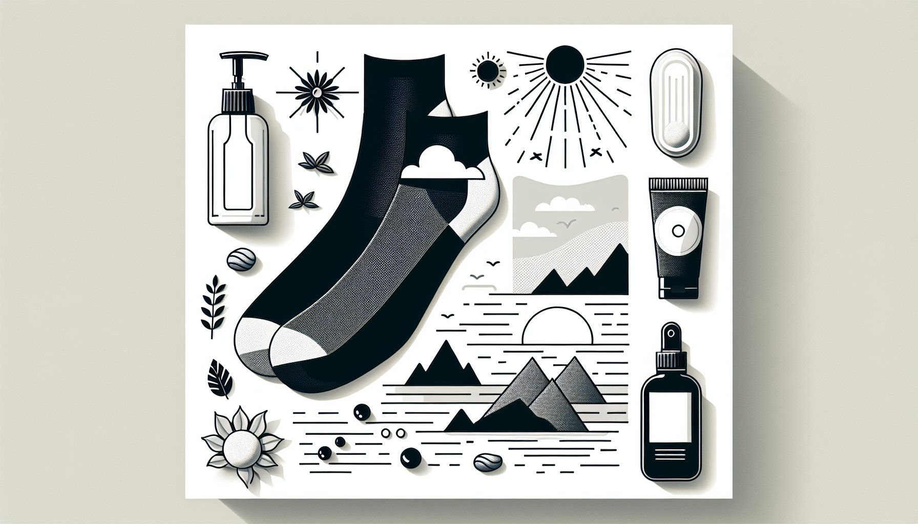 Tips for summer foot hygiene: moisture-wicking socks, sunscreen for feet, and preventing fungal infections.