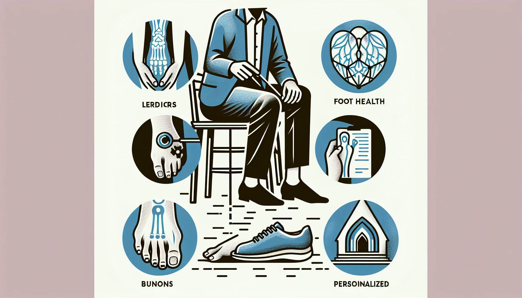 Guide to podiatry treatments for seniors, covering bunions, Morton's neuroma, foot health, and telemedicine options.