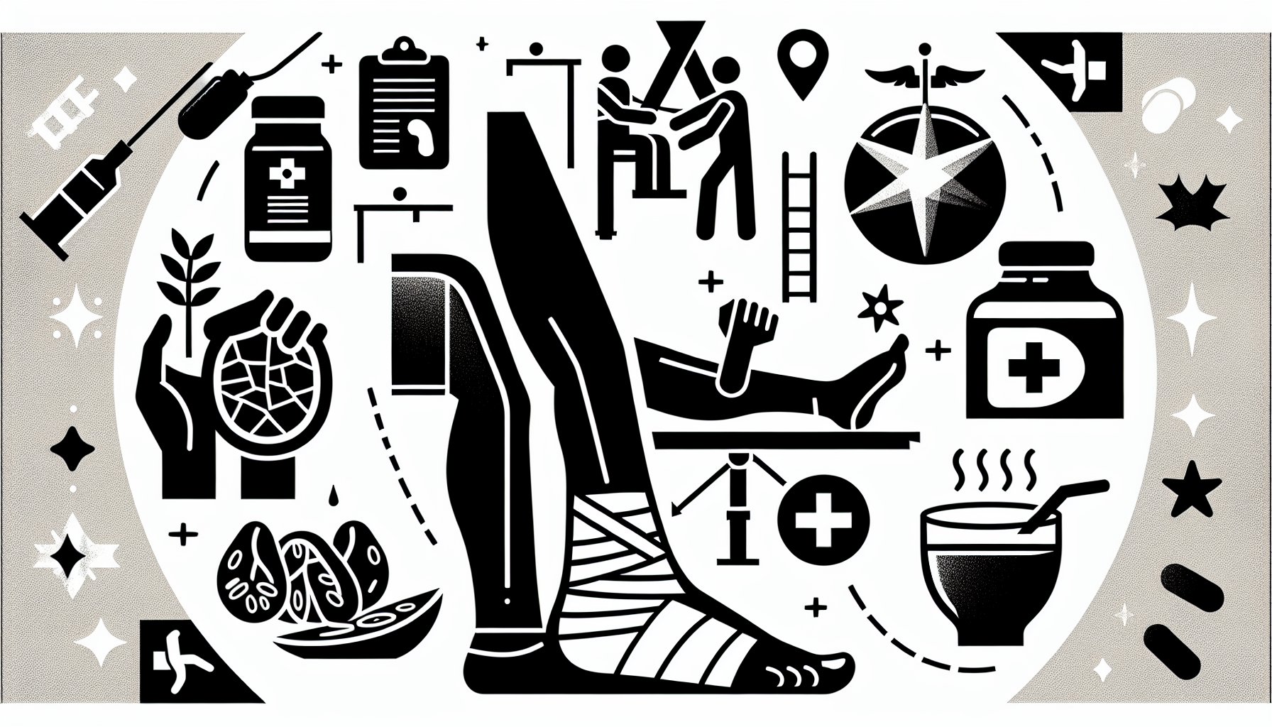 Step-by-step guide on ankle surgery recovery, covering post-operative care, physical therapy, nutrition, and emotional well-being.