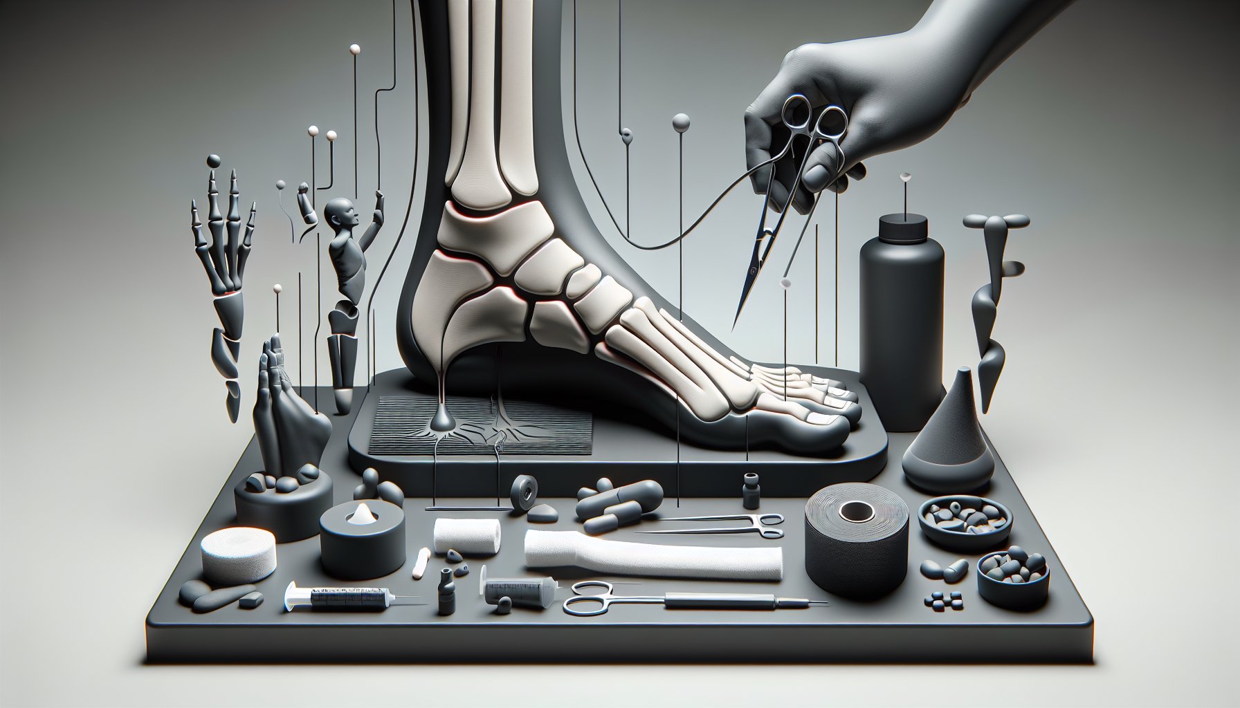 Surgical options for plantar fasciitis treatment at North Texas Podiatry Associates, including recovery from fasciotomy.