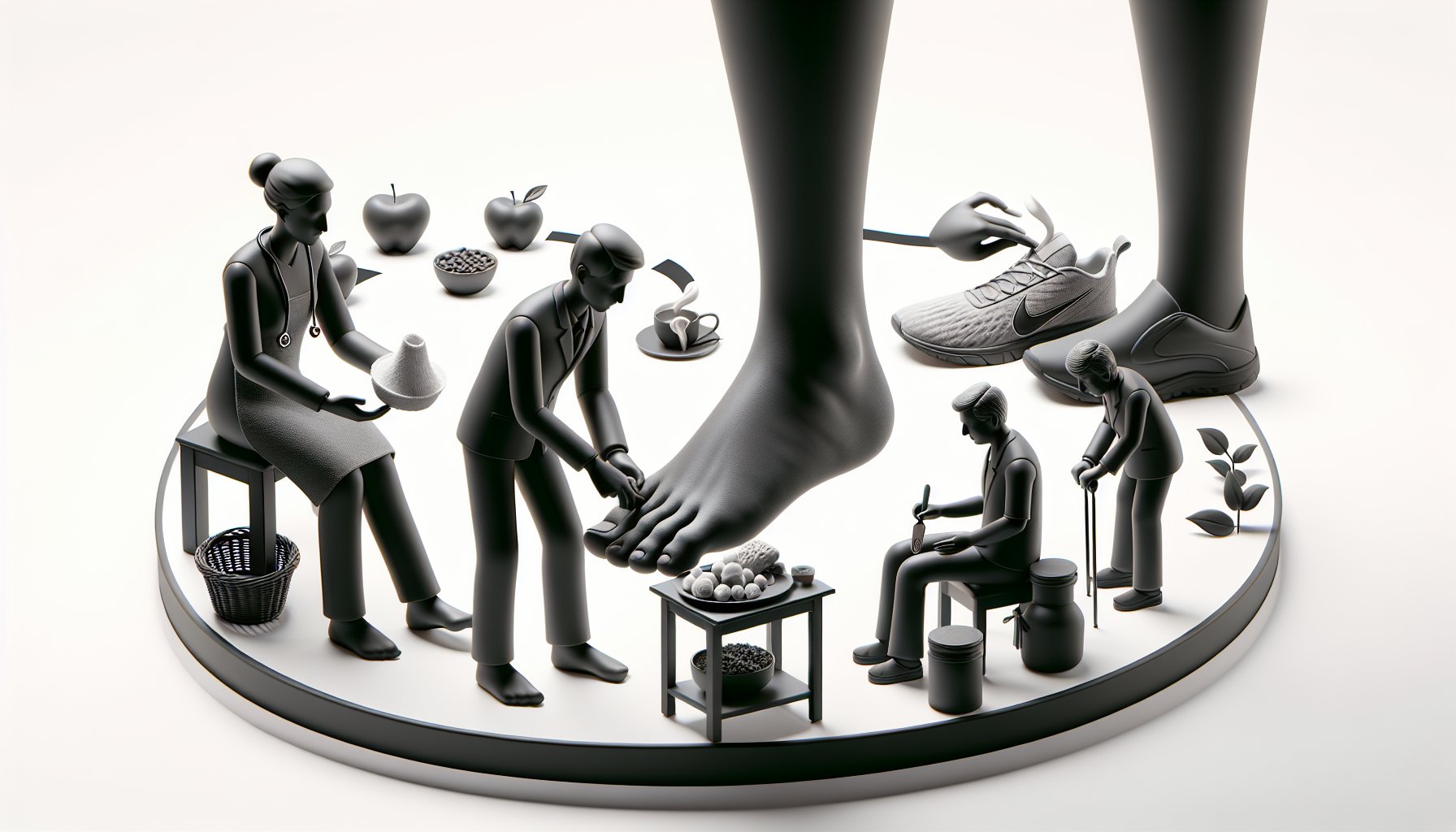 Step-by-step guide on preventing diabetic foot complications with daily care, proper footwear, nutrition, and podiatrist advice.