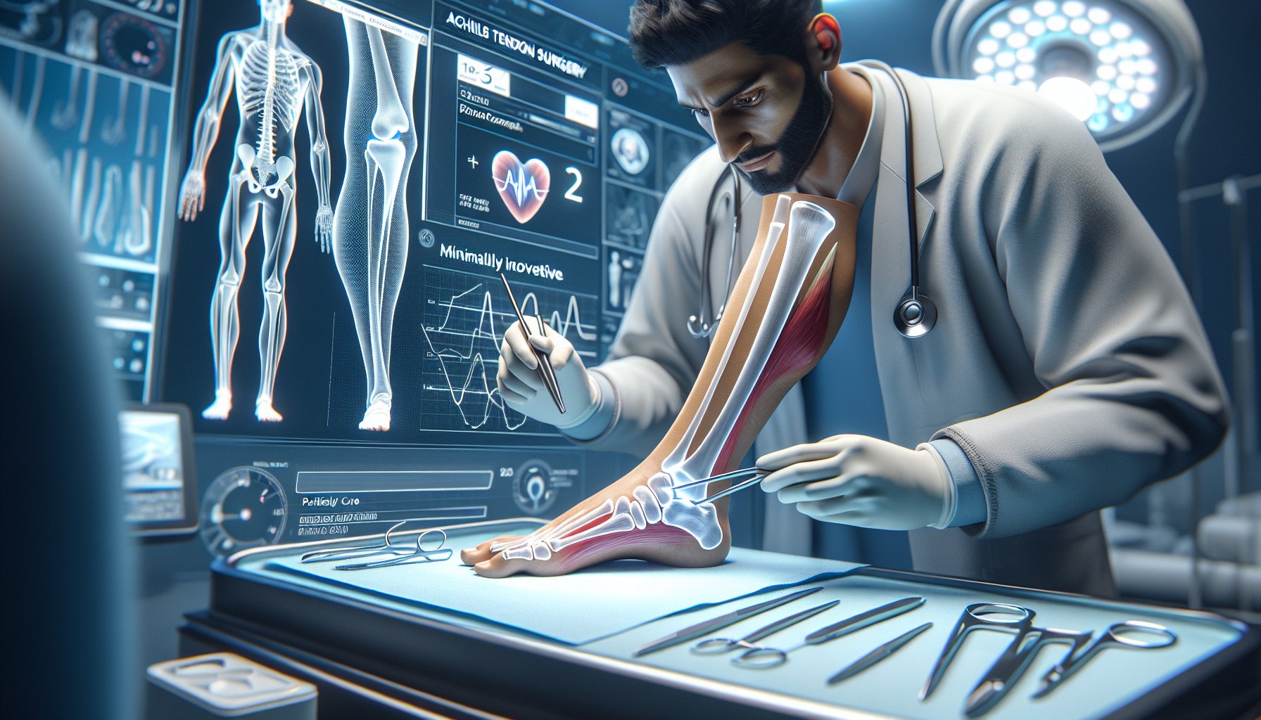 Guide to choosing a surgeon for Achilles tendon surgery, focusing on credentials, patient-centered care, and minimally invasive techniques.