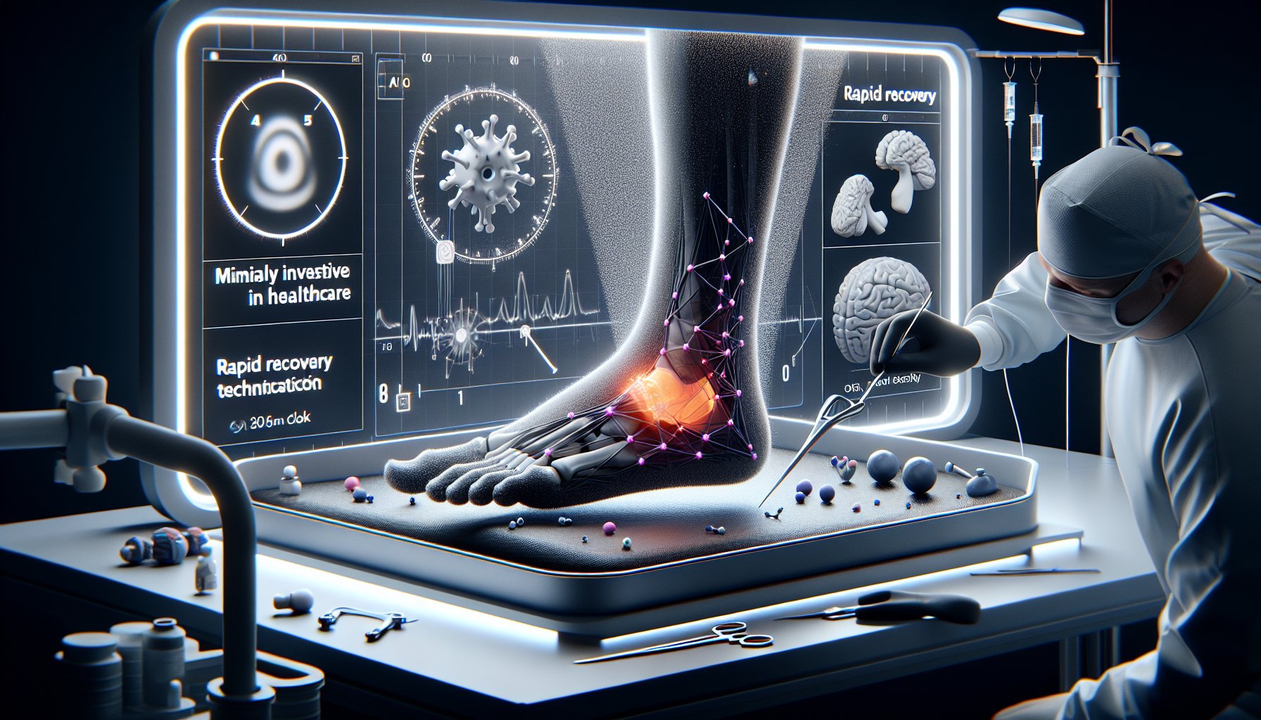 Minimally invasive surgery enhances patient-centered care and rapid recovery techniques at North Texas Podiatry Associates with AI.