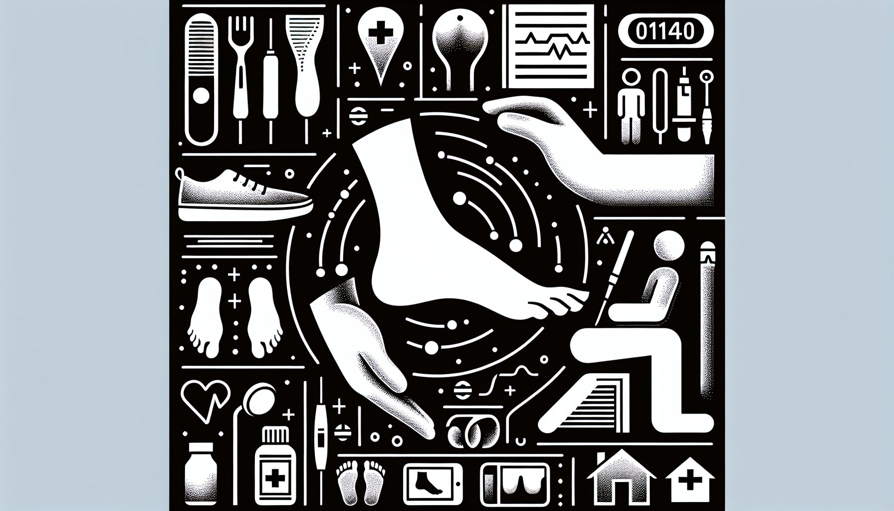 Daily foot care tips for common problems: checks, proper footwear, and podiatrist advice for diabetic neuropathy.