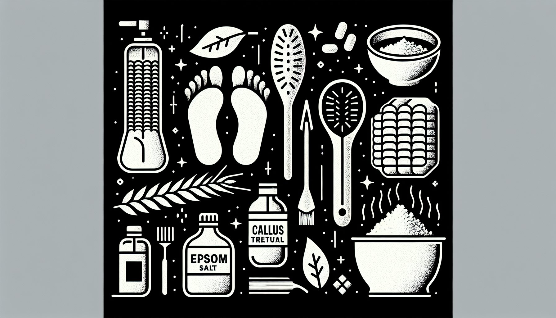 DIY corn and callus remover using Epsom salt soaks and natural remedies for effective foot care and health tips.