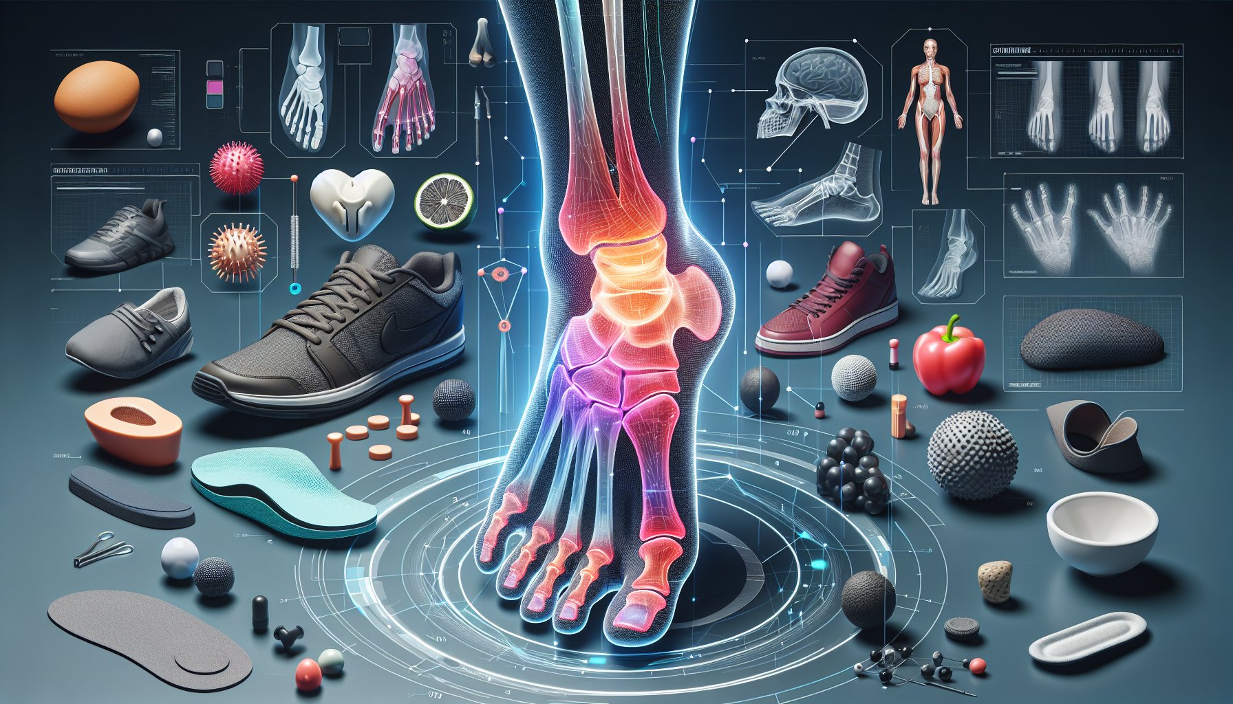 Tips for maintaining foot health during exercise, focusing on plantar fasciitis, orthotics, proper footwear, and daily care.