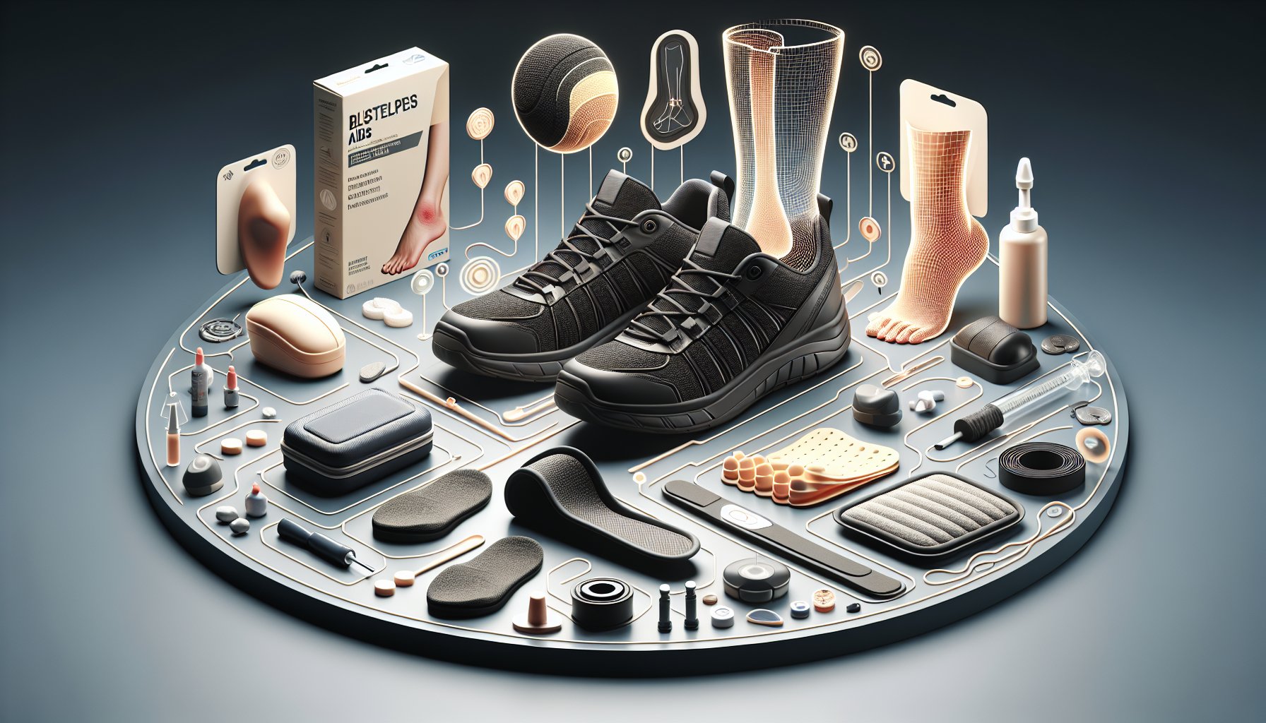 Travel footwear tips for foot health: blister prevention, supportive inserts, and a foot care kit for optimal comfort.