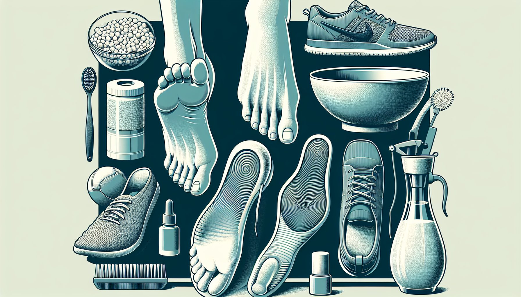 Foot hygiene practices for preventing fungal infections include nail care, breathable shoes, and tips for avoiding athlete's foot.