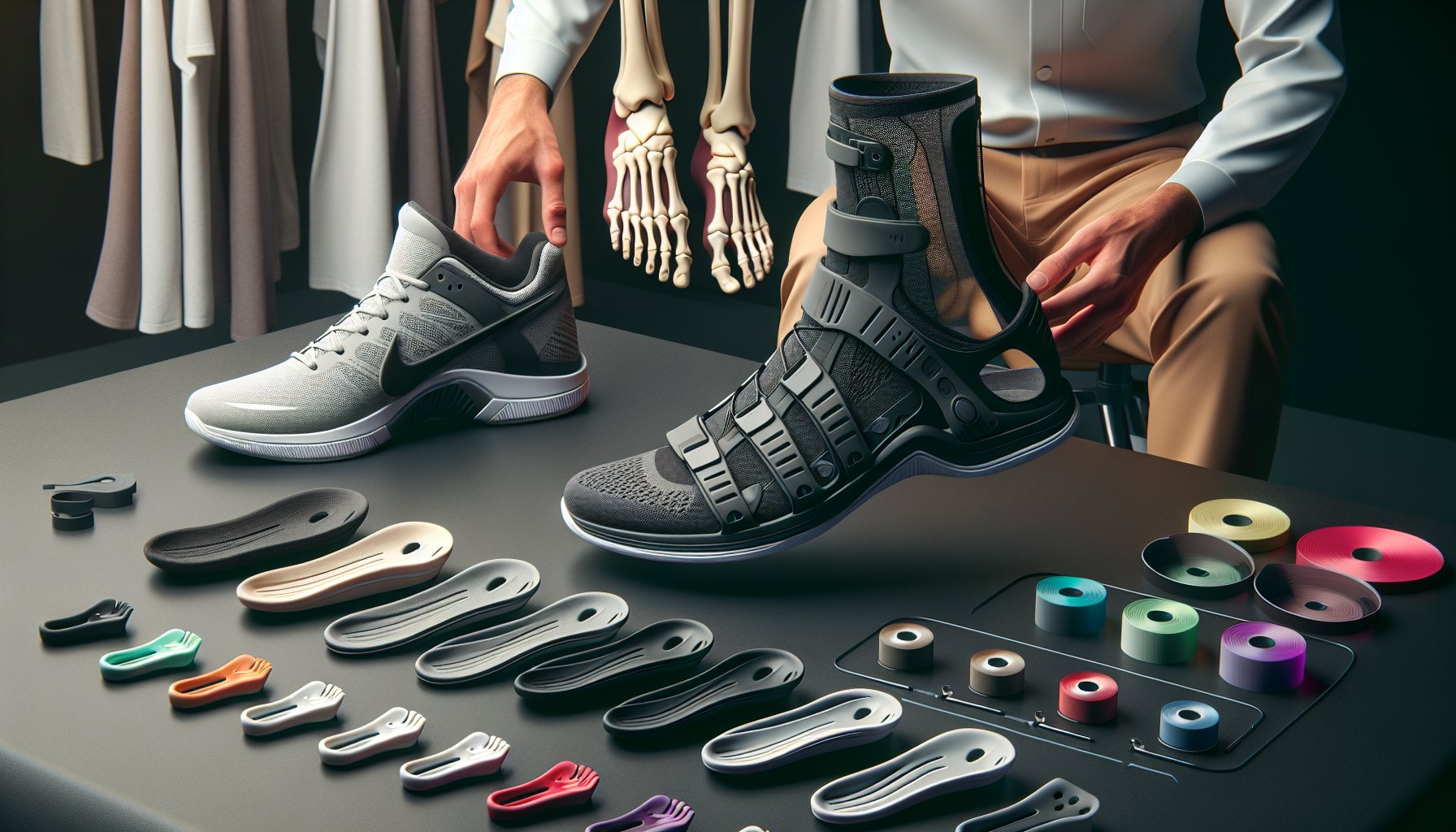 Guide to choosing orthotic devices for sports: custom orthotics, podiatrist advice, enhancing athletic performance, injury prevention.