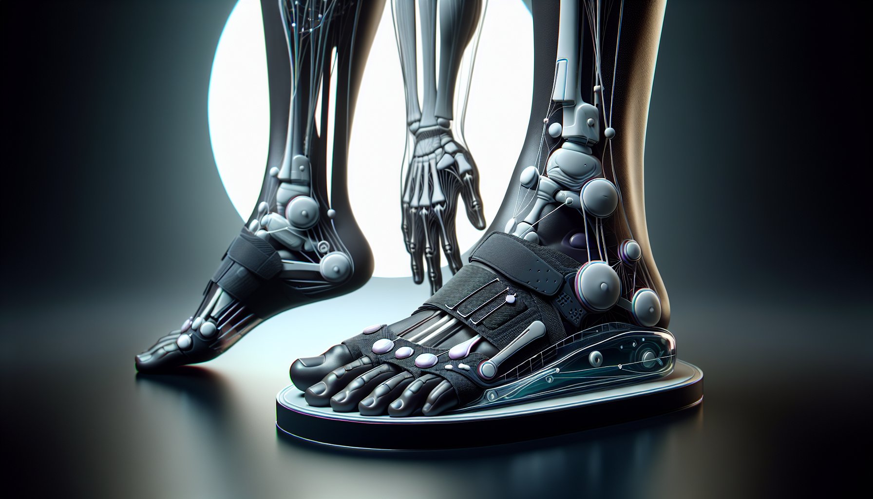 Orthotic devices for foot pain relief, custom orthotics, and plantar fasciitis treatment addressing biomechanics of foot health.