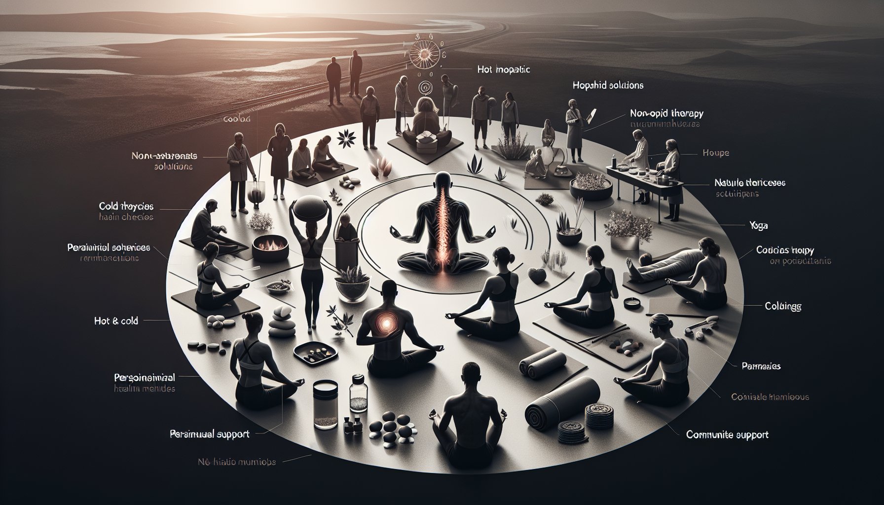 Local success stories highlighting pain management in North Texas through holistic therapies and community support workshops.