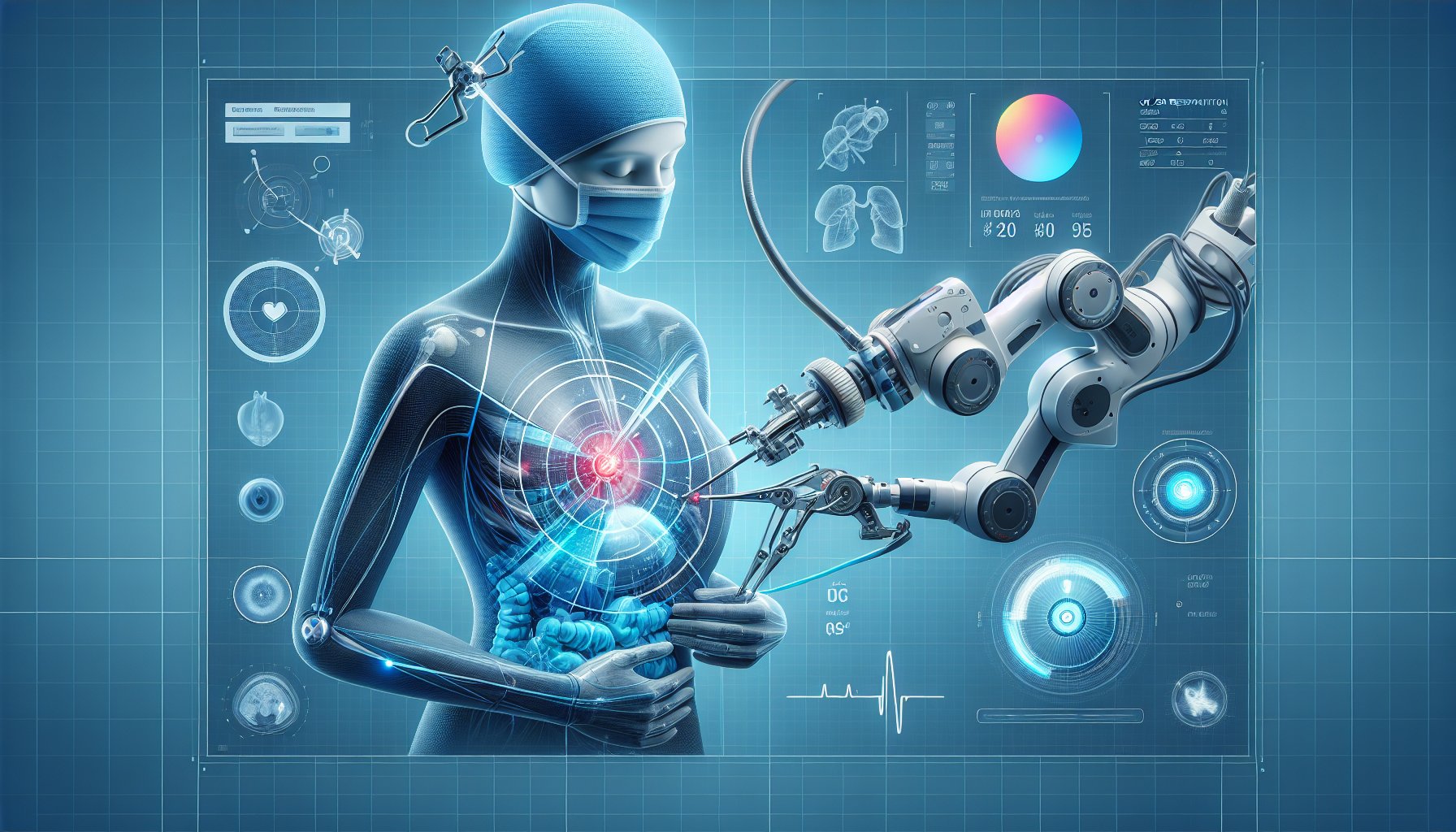 Comparison of minimally invasive surgery and traditional surgery, highlighting robotic techniques and improved patient recovery.