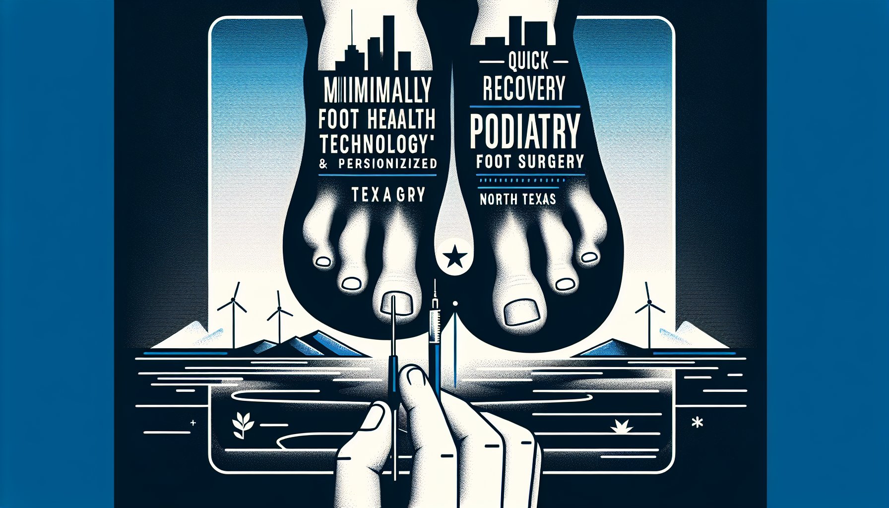 Minimally invasive podiatry in North Texas offers quick recovery and personalized foot treatment with advanced technology.