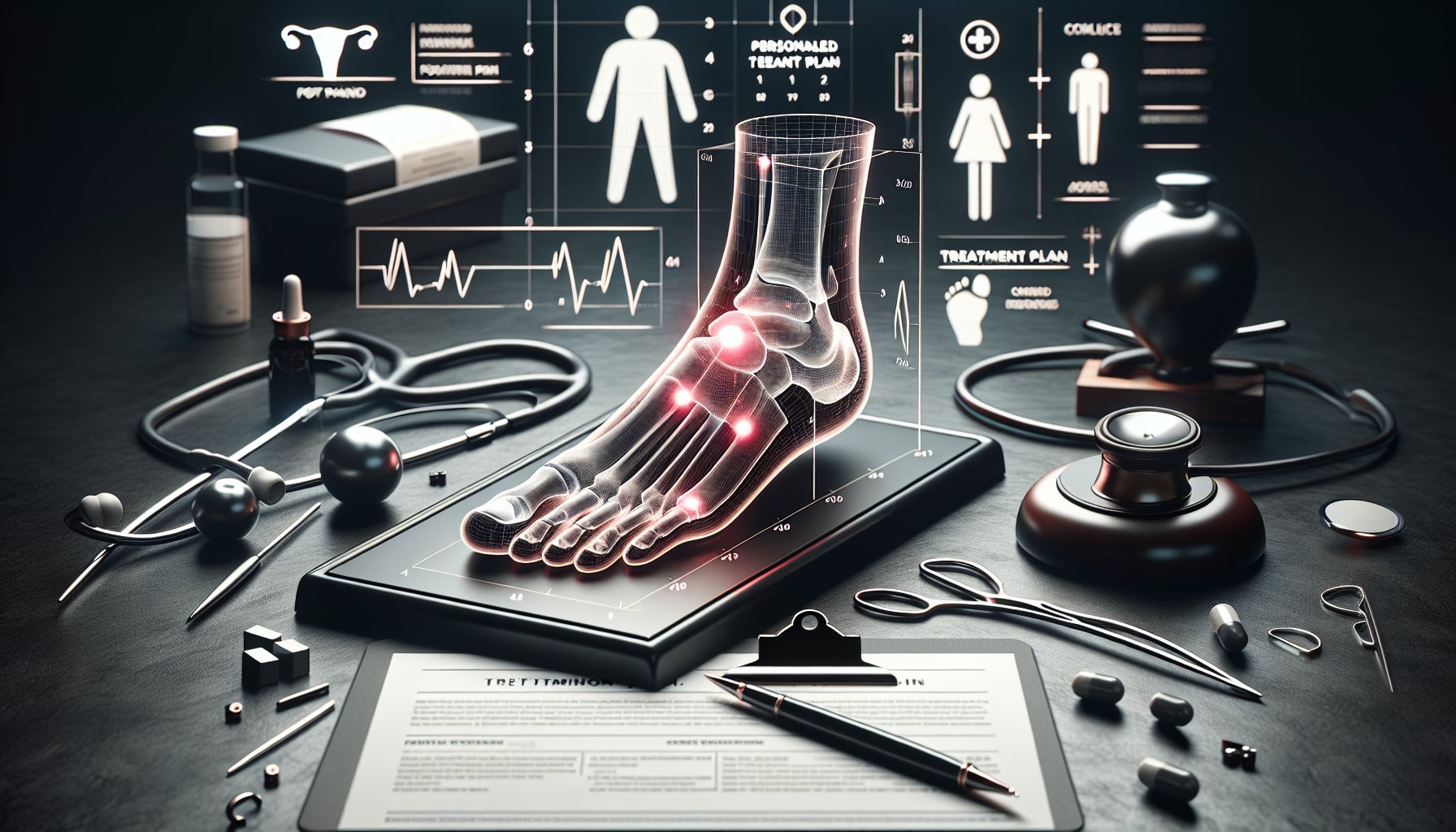 Podiatry consultation FAQs on foot health, chronic pain, and personalized treatment plans at North Texas Podiatry Associates.