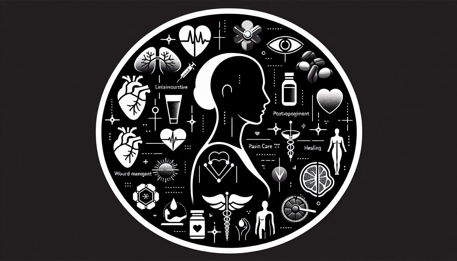 Step-by-step guide for postoperative care after minimally invasive surgery, covering pain management, wound care, and nutrition.