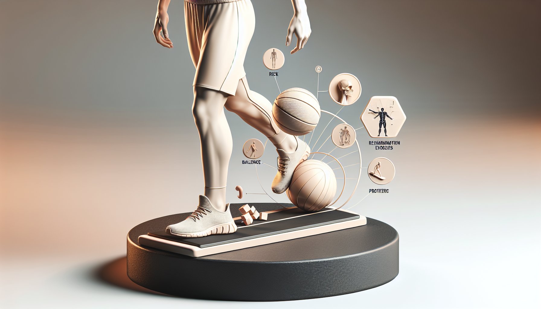 Top 10 rehabilitation exercises for ankle sprains, focusing on RICER protocol, balance training, and proprioception exercises.