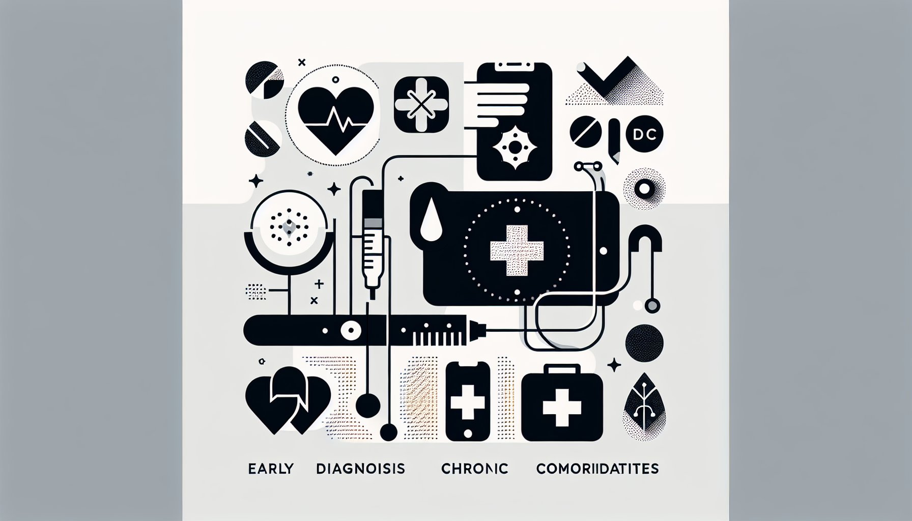 Early diagnosis in chronic conditions and comorbidities enhances patient empowerment through advanced healthcare technology.