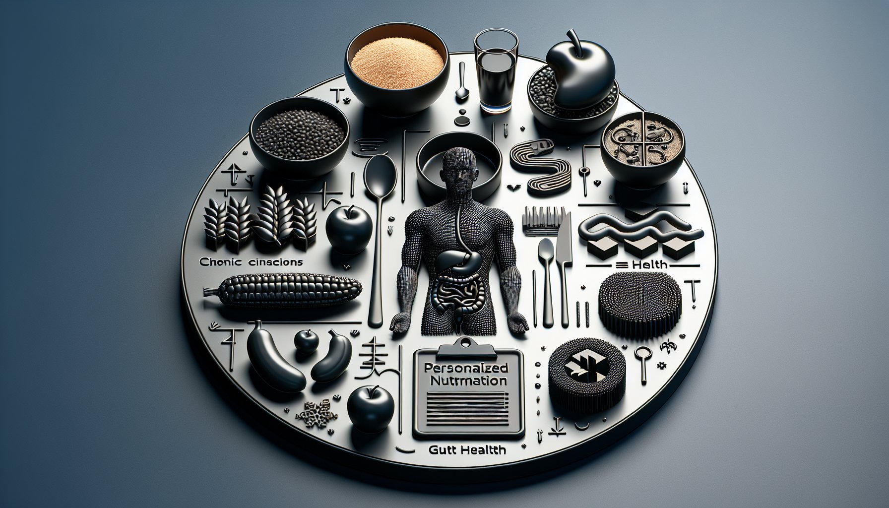 Nutrition's impact on chronic conditions through low GI diets, personalized nutrition, and healthy dietary habits for gut health.