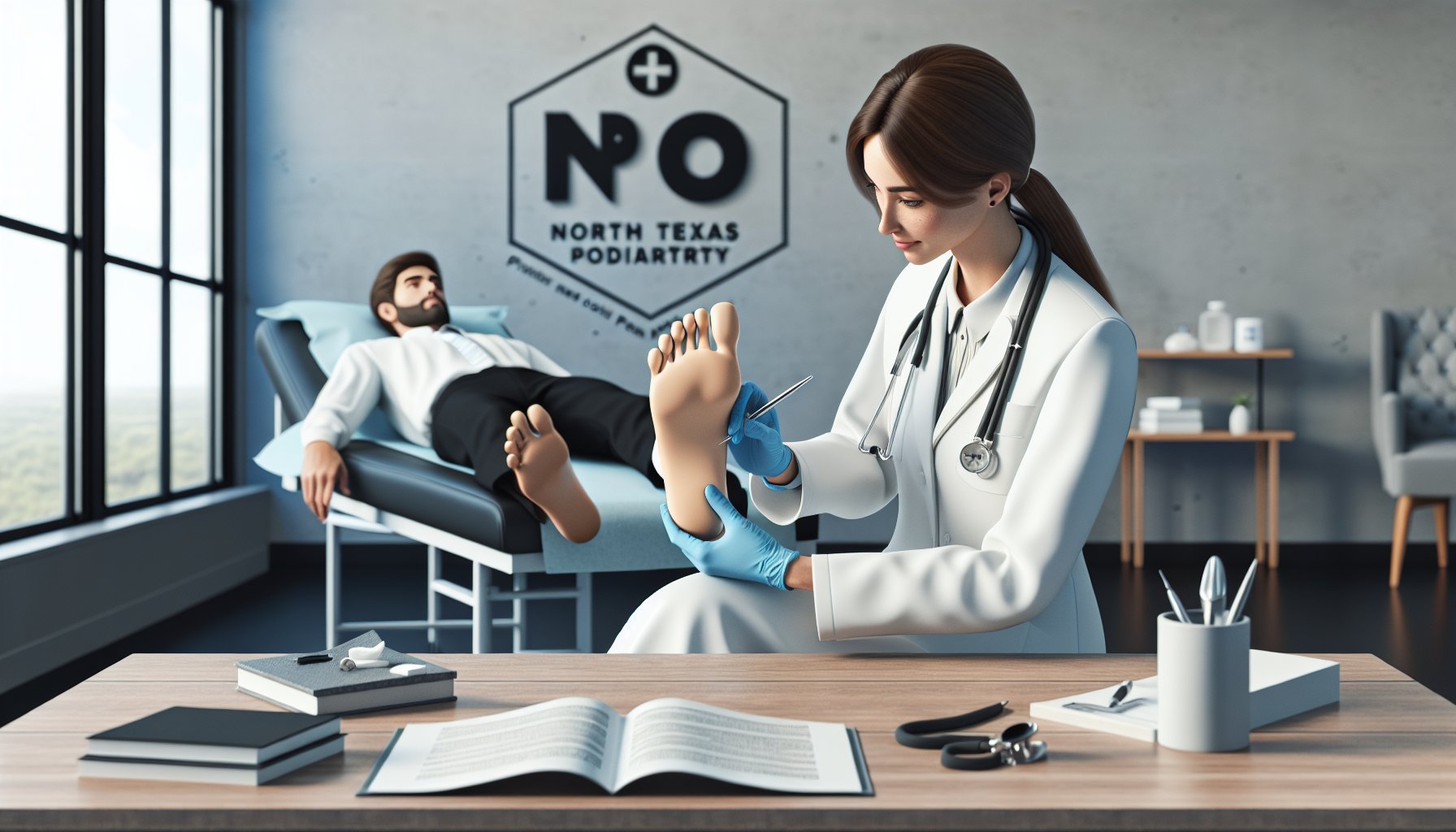 Podiatrist appointment overview: common queries on foot health assessment and personalized treatment plans at North Texas Podiatry Associates.