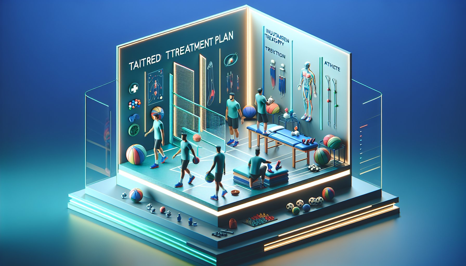 Physical therapy for sports injuries guide by North Texas Podiatry Associates, featuring tailored treatment plans and recovery techniques.