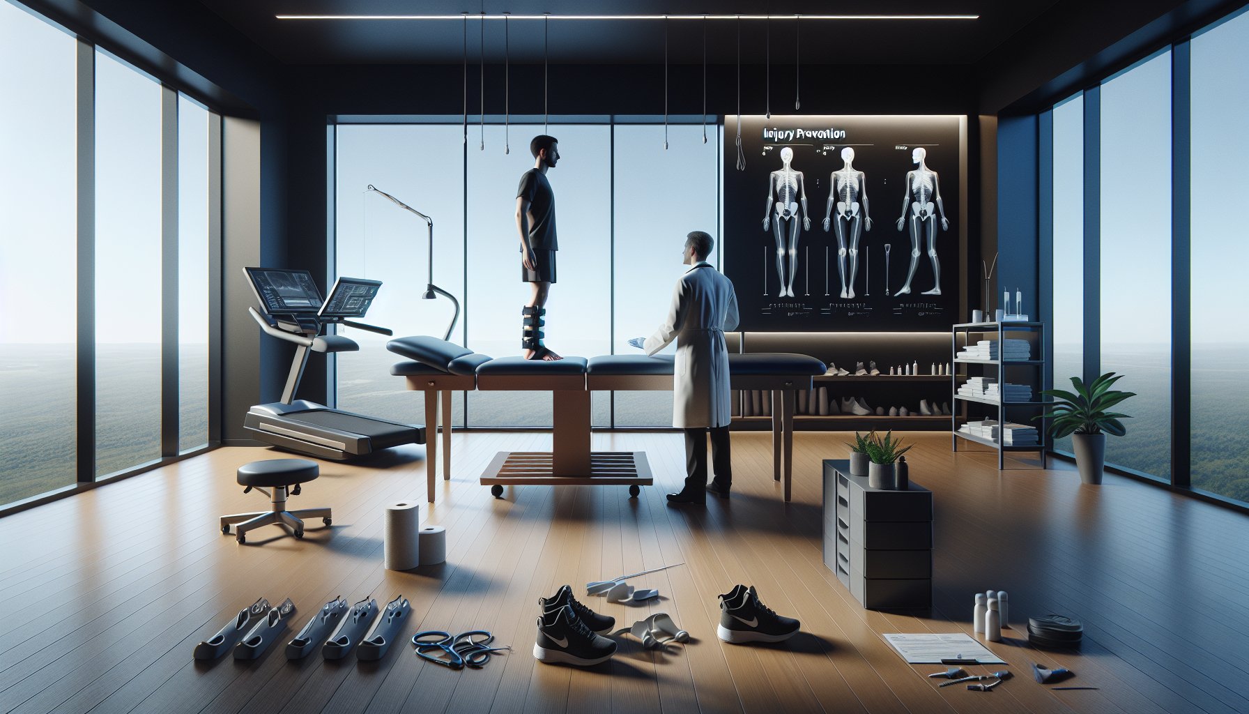 Essential exercises for injury prevention through physical therapy, featuring strength and flexibility from North Texas Podiatry Associates.