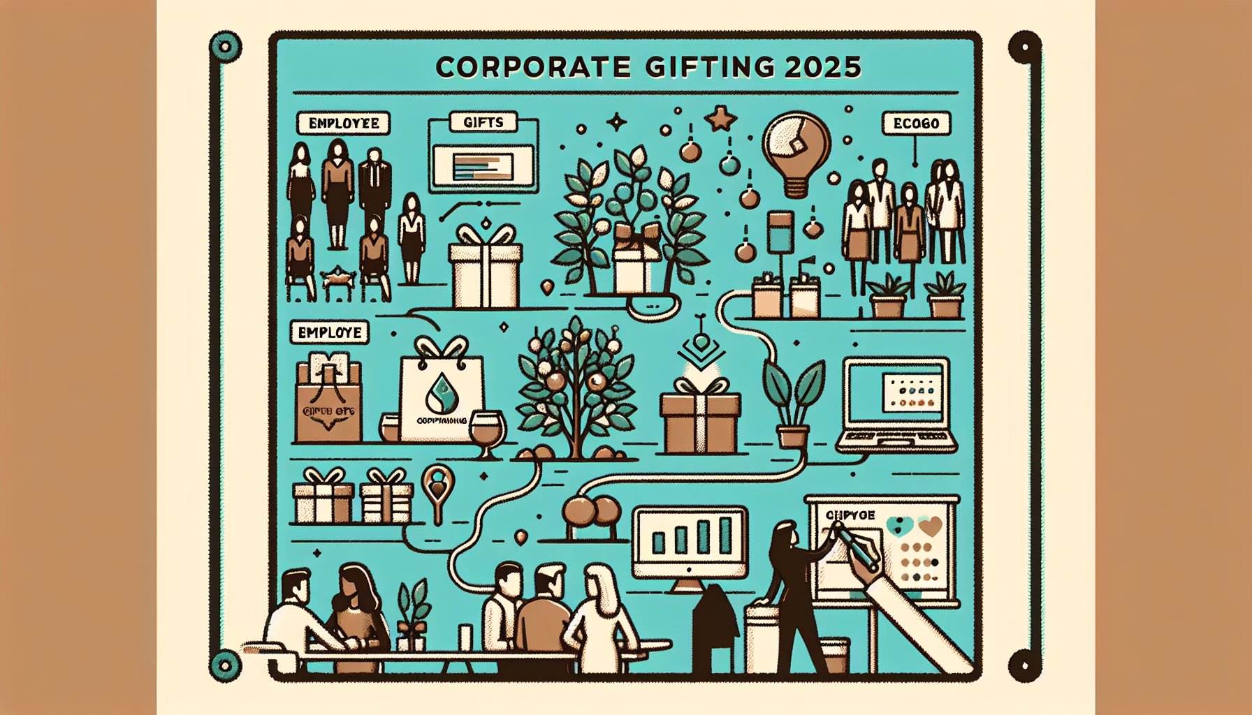 Guide to choosing personalized, eco-friendly corporate gifts for diverse teams to enhance employee engagement in 2025.