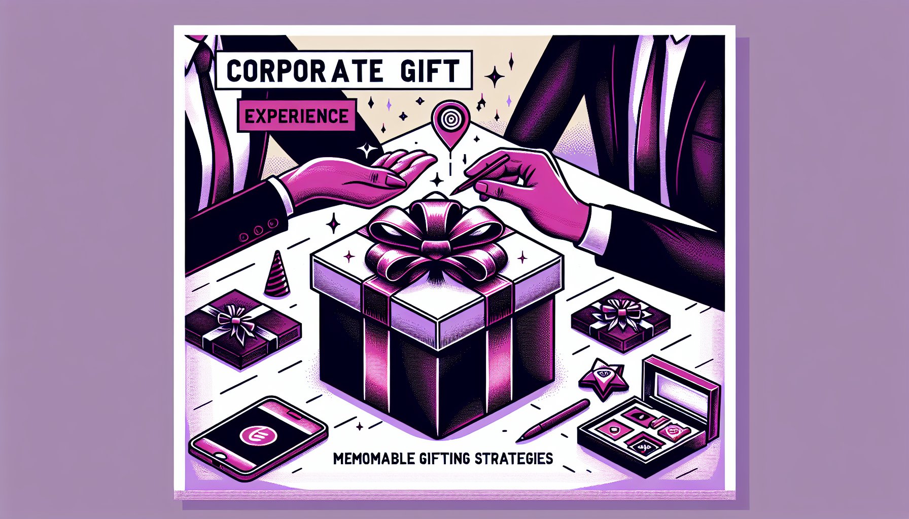 Corporate gift experience showcasing personalized gifts and thoughtful presentation to enhance employee engagement and memorable gifting.