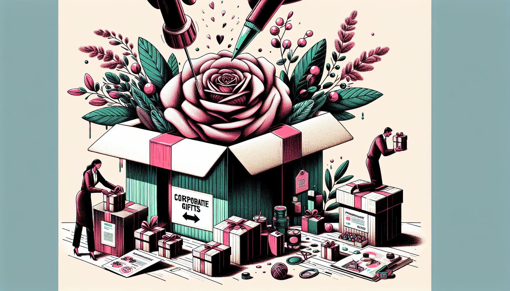 Guide to choosing eco-friendly corporate gifts using sustainable materials and personalized options for corporate sustainability.