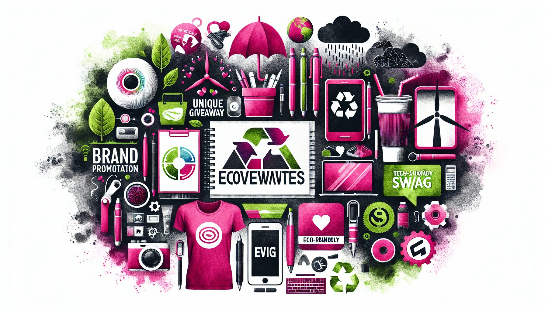 10 unique giveaways for brand promotion, featuring eco-friendly products, personalized merchandise, and tech-savvy swag.