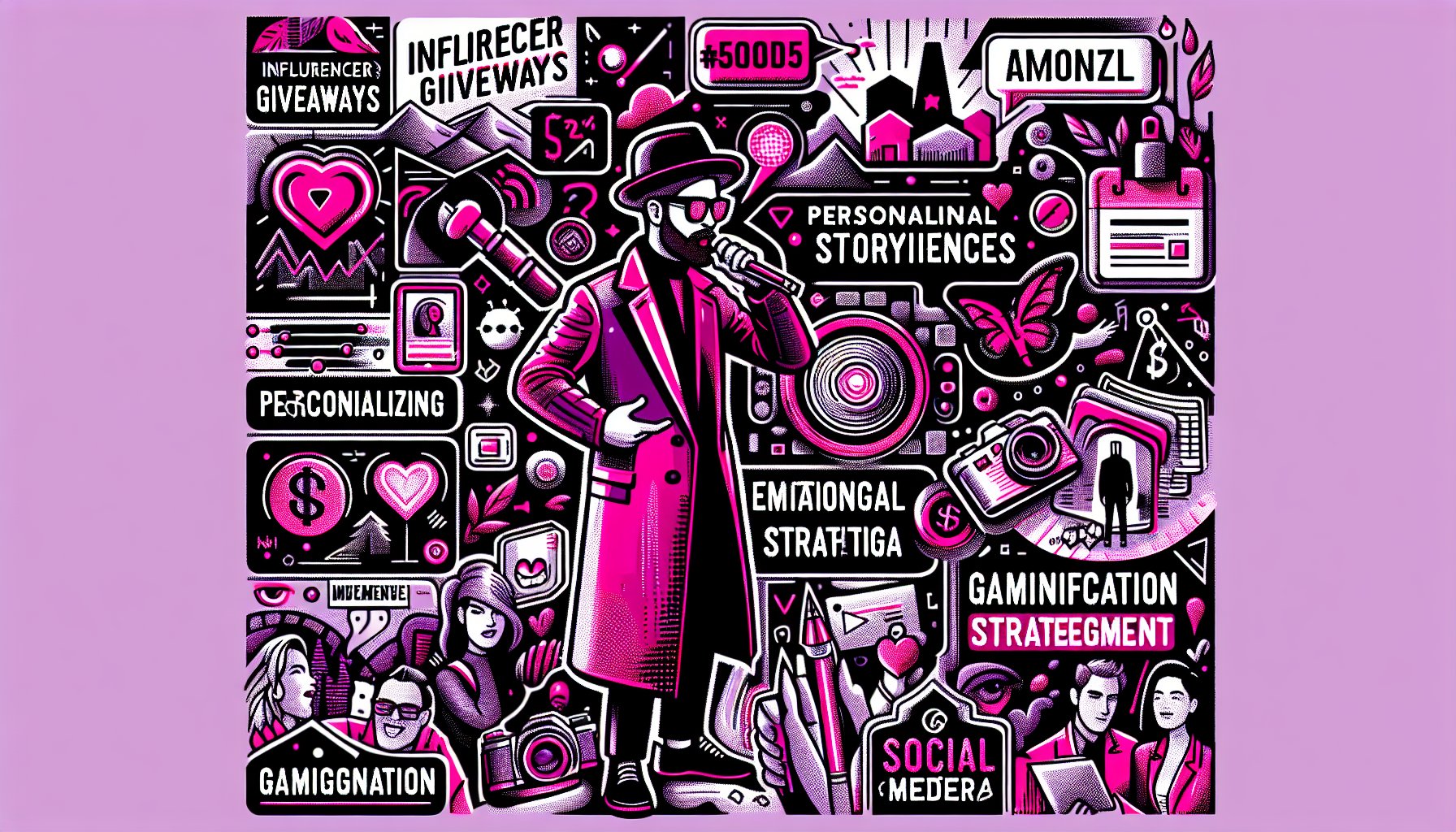 Unique influencer giveaway ideas for 2025, featuring personalized experiences and gamification for enhanced social media engagement.
