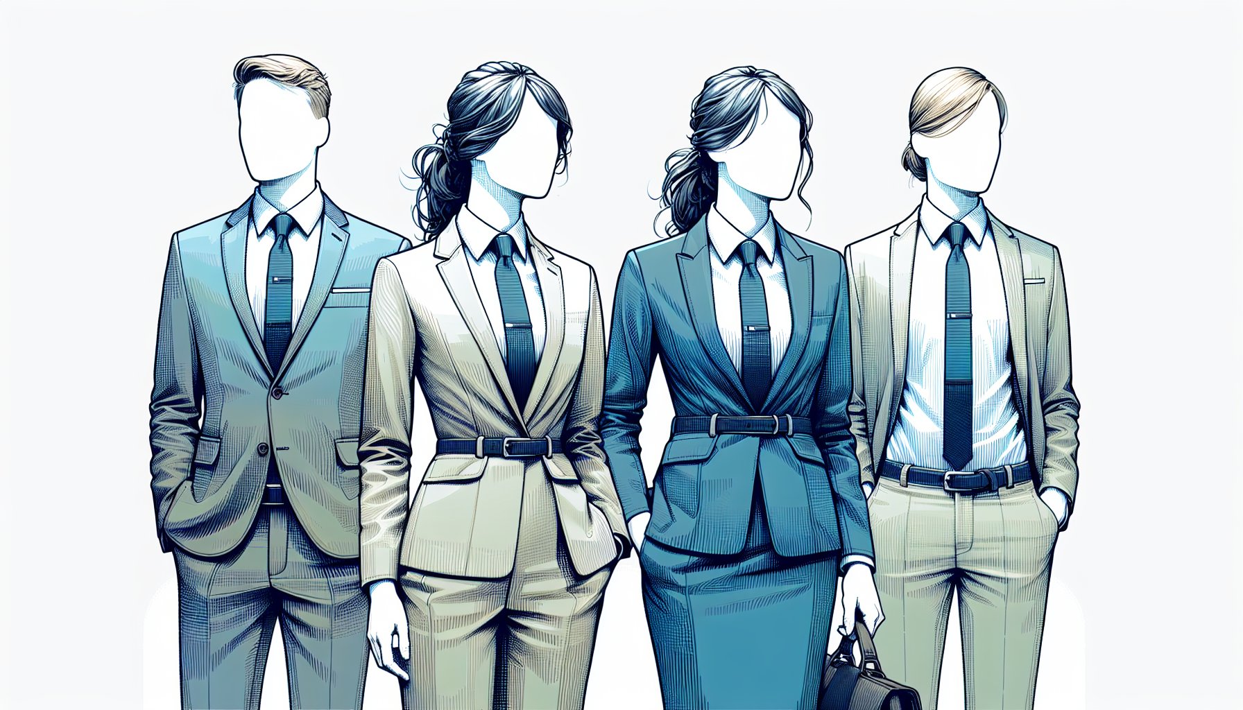 Tips for personalizing professional attire with sustainable fabrics for unique brand identity and employee expression.