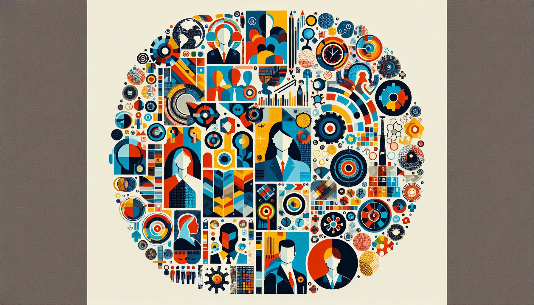 Illustration showing steps to implement a uniform policy enhancing employee engagement, brand cohesion, and inclusivity.