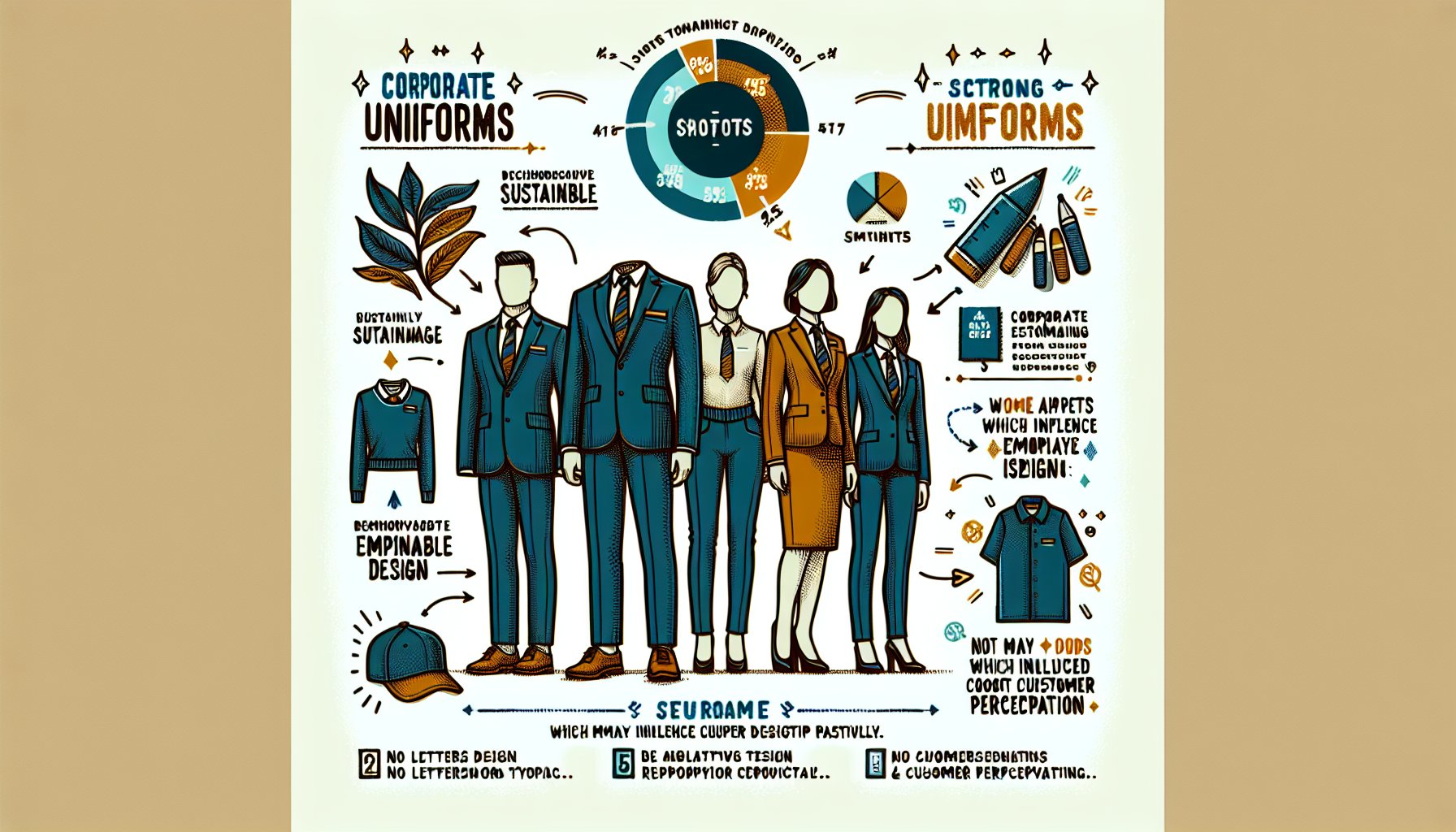 Corporate uniforms enhance brand identity, boost employee morale, and influence customer perception through sustainable design.