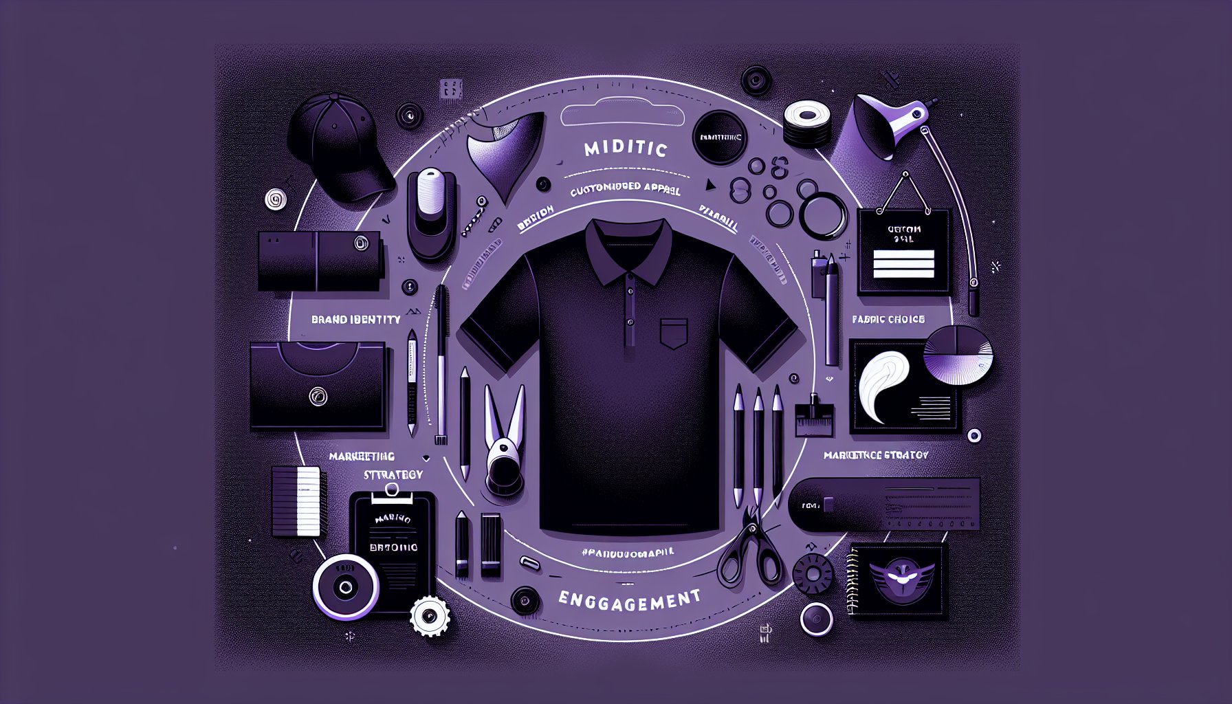 Step-by-step guide on creating custom branded apparel to enhance brand identity and audience engagement through fabric choices.