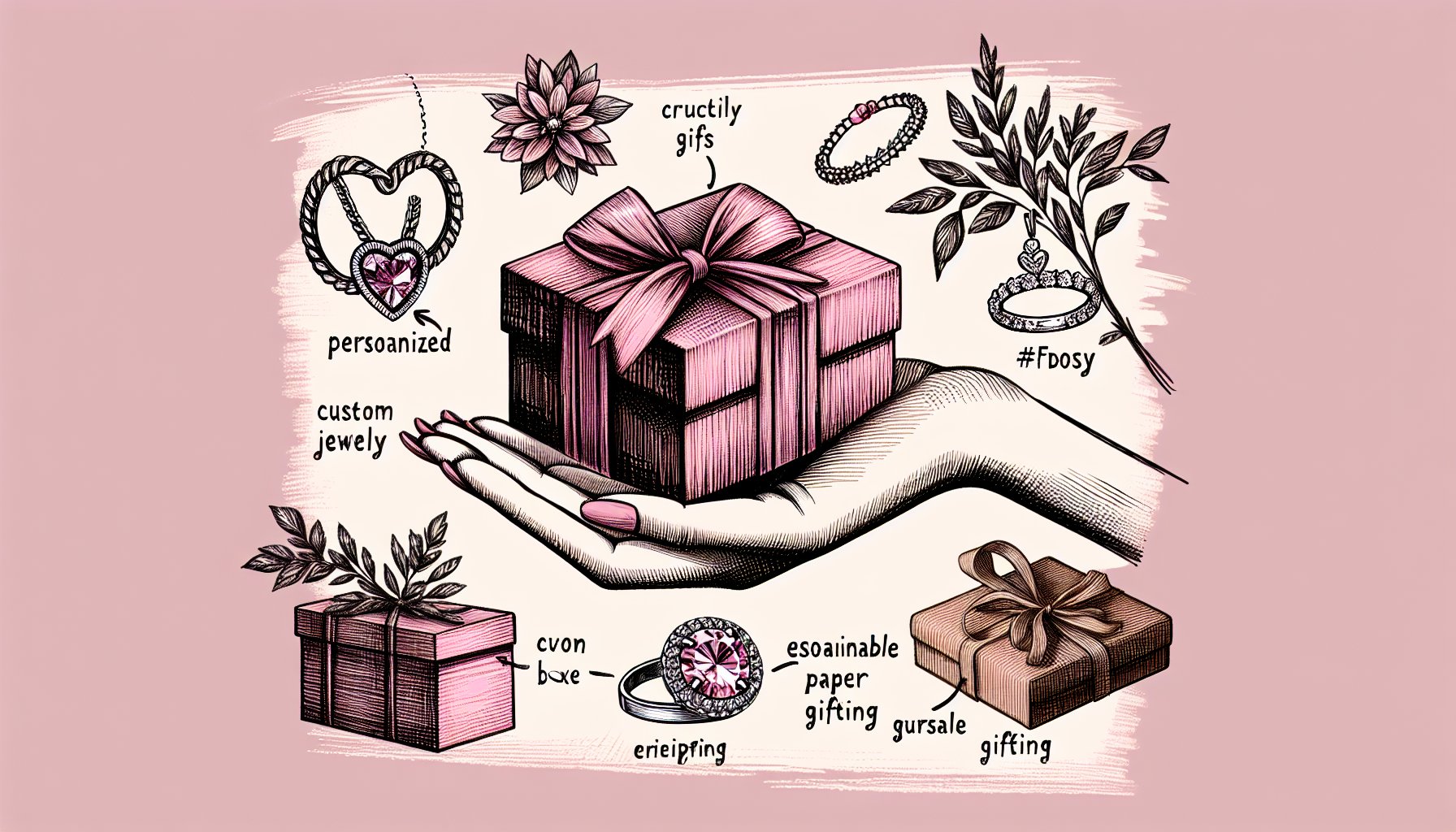 Top 10 personalized gifts for her, featuring custom jewelry and unique experiences for sustainable gifting and emotional connection.
