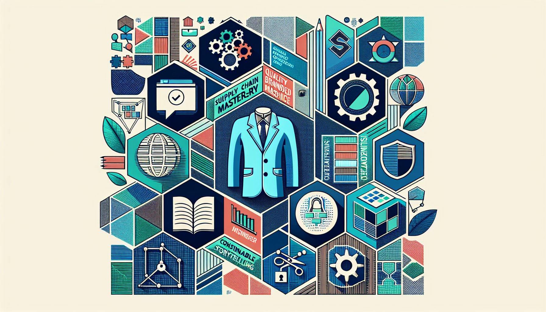 Navigating the supply chain for high-quality branded merchandise using innovative textiles and sustainable fashion practices.