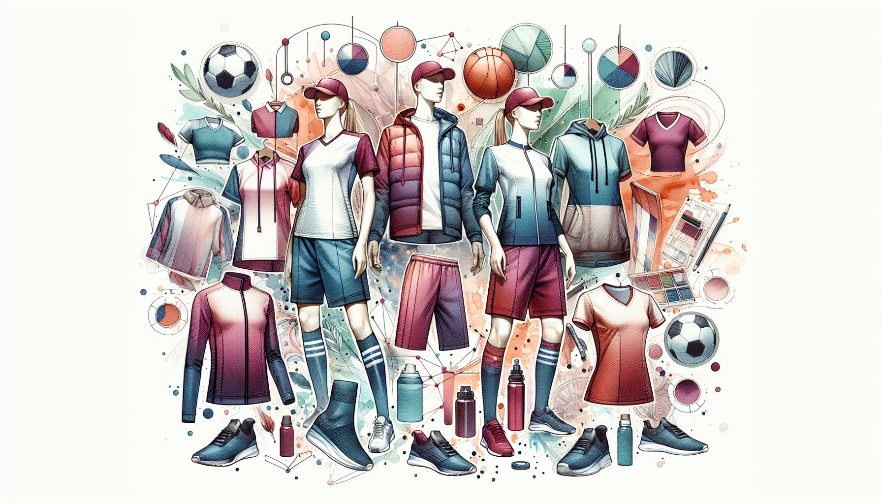 Custom-branded apparel guide for 2025 focusing on sustainable materials, personalized team attire, and innovative design elements.