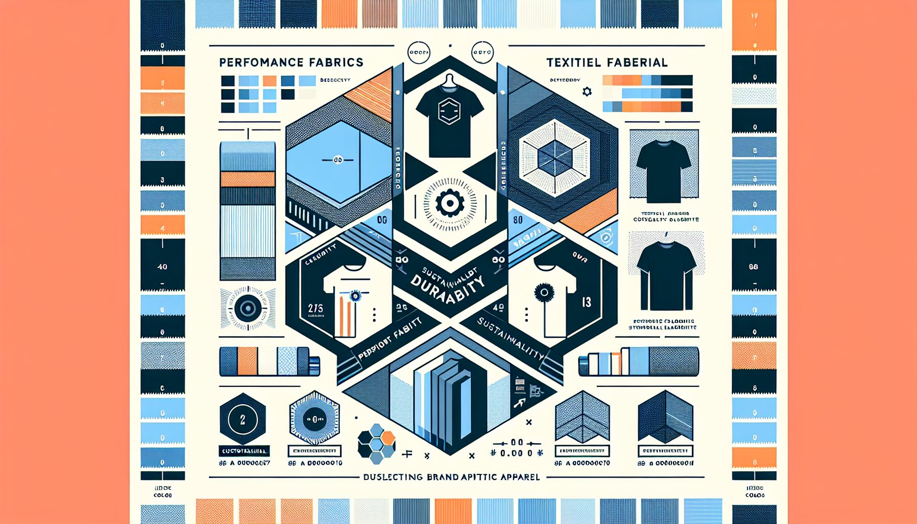 Guide to selecting performance fabrics and sustainable materials for durable custom-branded apparel.