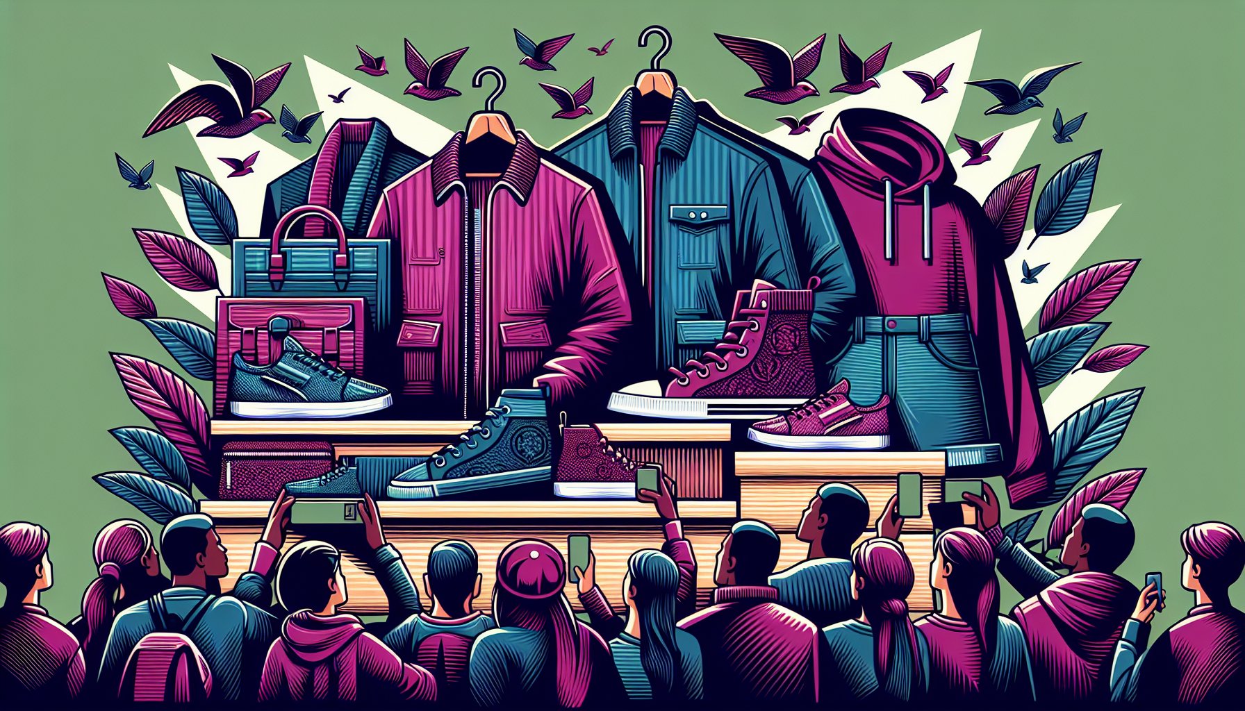 Tips for designing custom-branded apparel with a focus on sustainable fashion, audience engagement, and effective logo placement.