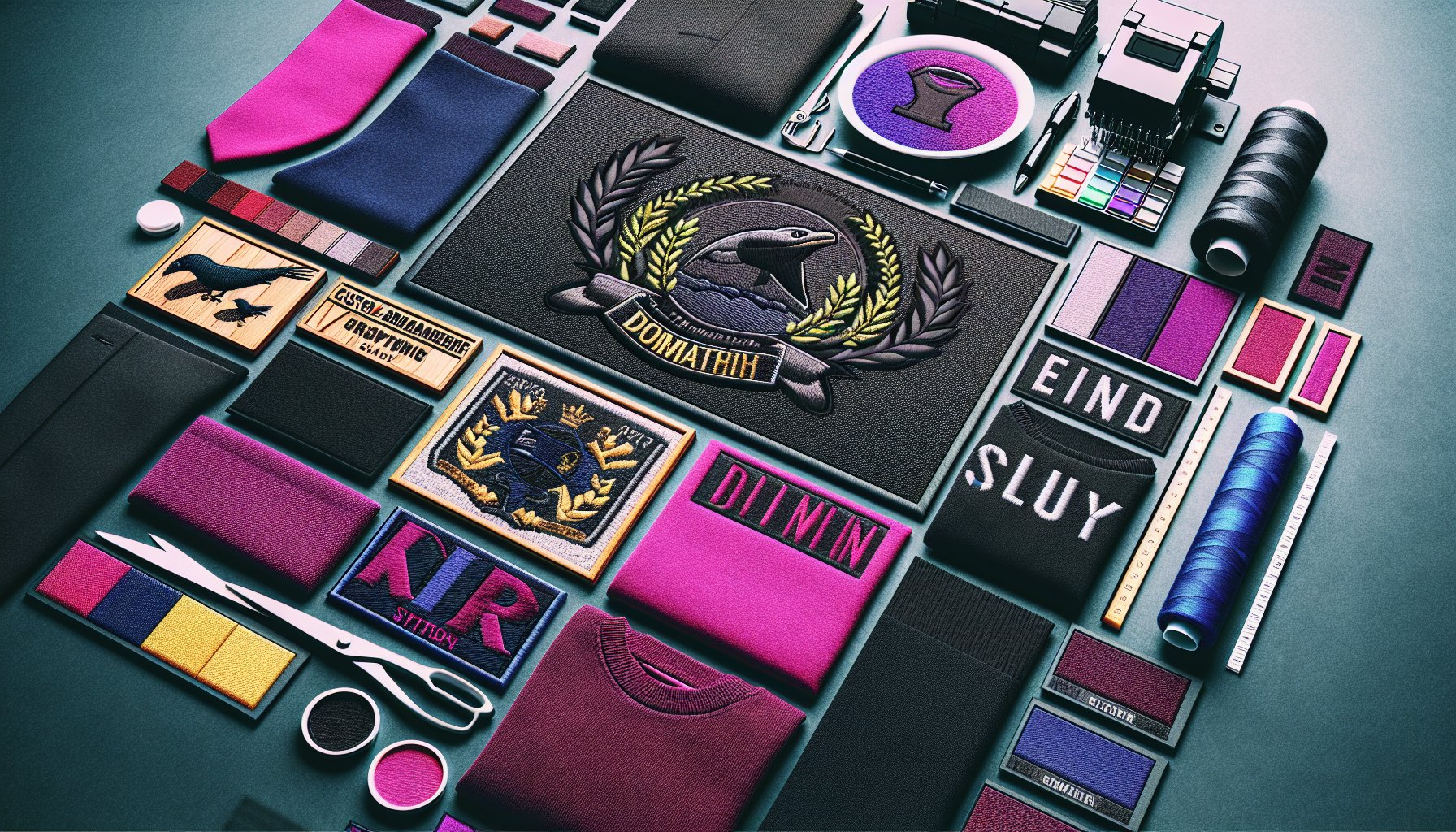 Custom-branded apparel with embroidered logos enhances brand visibility and strengthens consumer connection in marketing strategies.